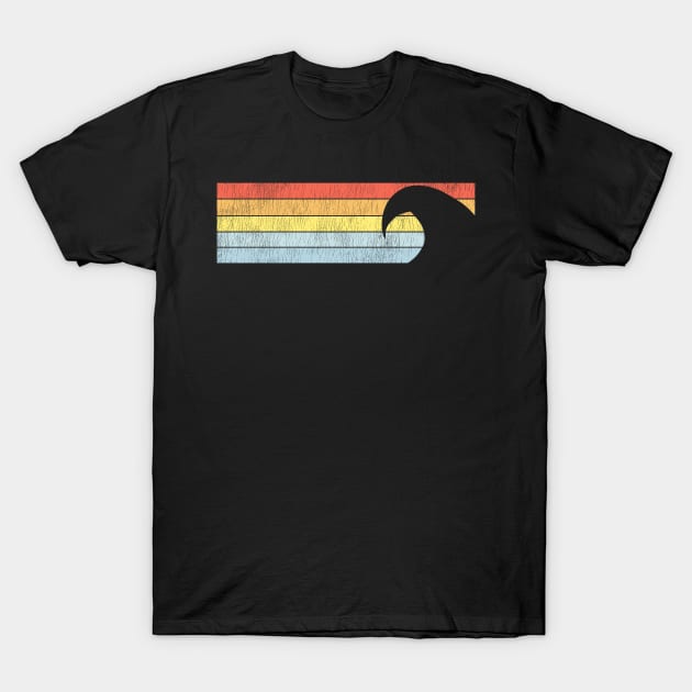Retro Wave Sunset Vintage T-Shirt by kaulang